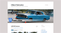 Desktop Screenshot of blog.iimuchfabrication.com
